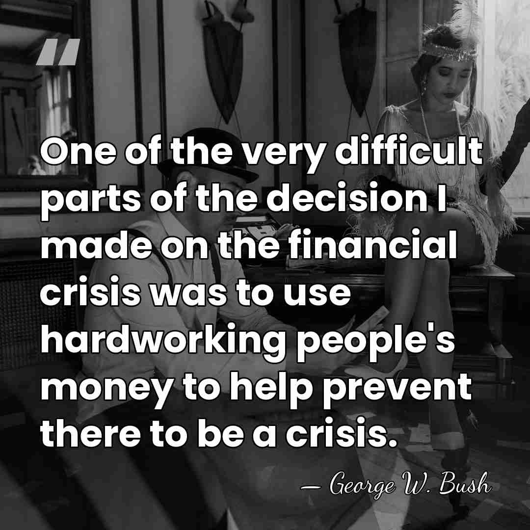 One of the very difficult parts of the decision I made on&hellip; - George W. Bush