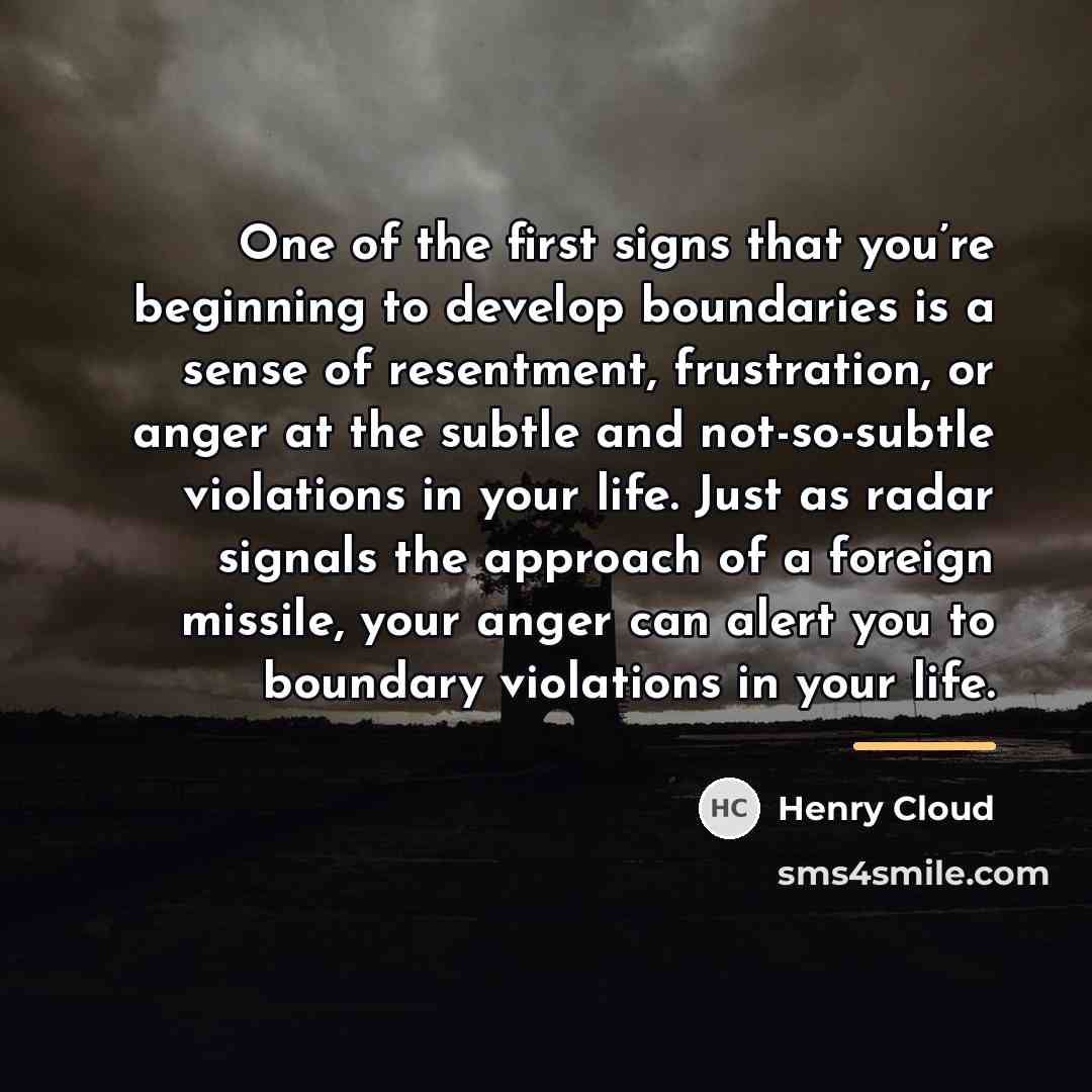 “One of the first signs that you’re beginning to develop…” quote by Henry Cloud