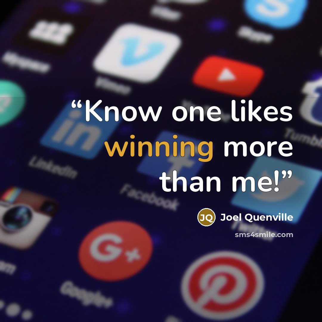 “Know one likes winning more than me!” quote by Joel Quenville