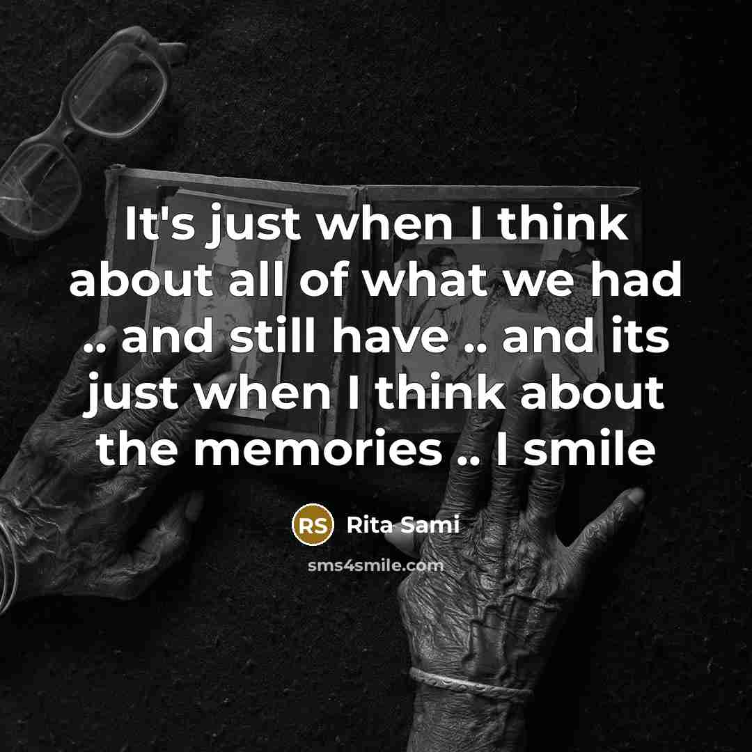 “It's just when I think about all of what we…” quote by Rita Sami