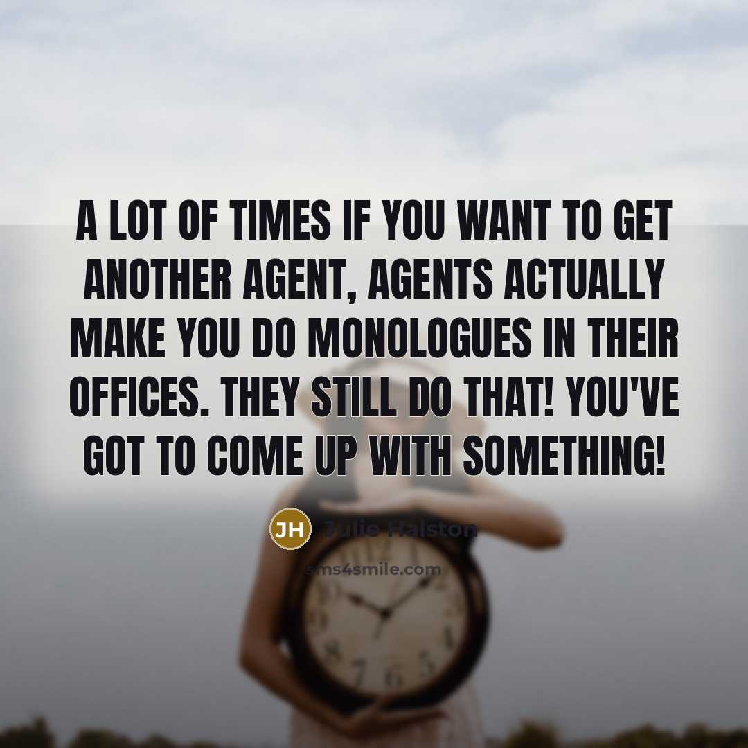 “A lot of times if you want to get another…” quote by Julie Halston