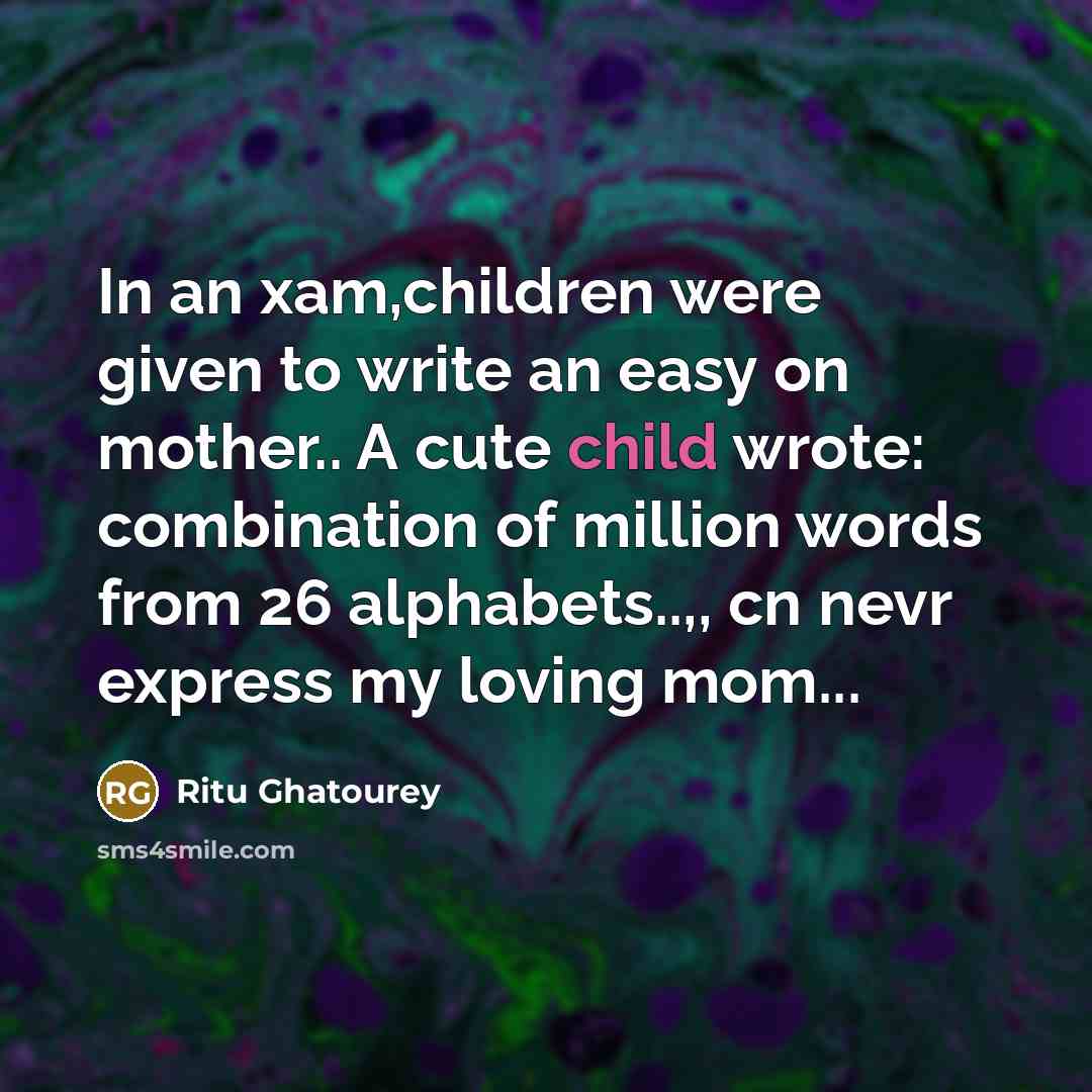 “In an xam,children were given to write an easy on…” quote by Ritu Ghatourey