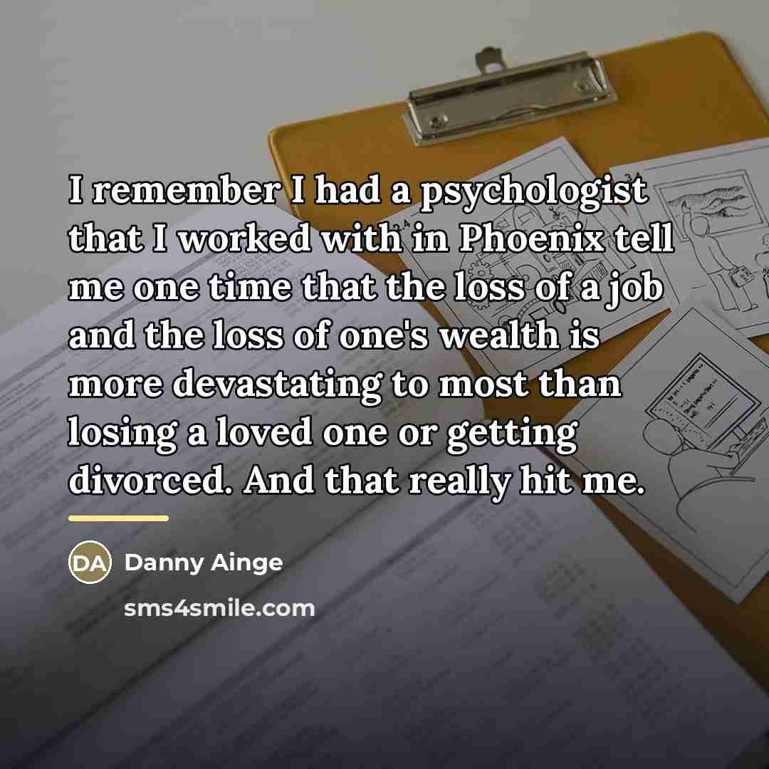 “I remember I had a psychologist that I worked with…” quote by Danny Ainge