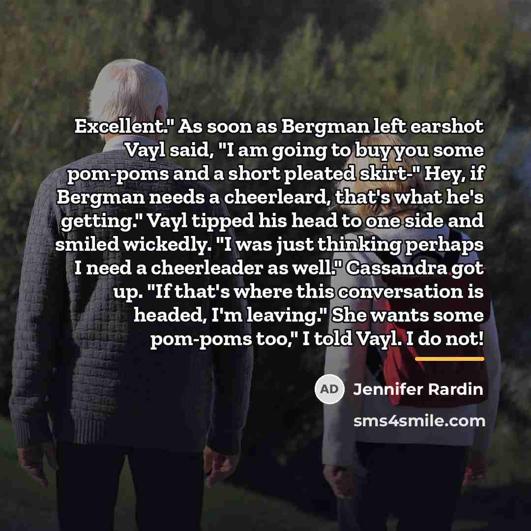 “Excellent." As soon as Bergman left earshot Vayl said, "I…” quote by Jennifer Rardin