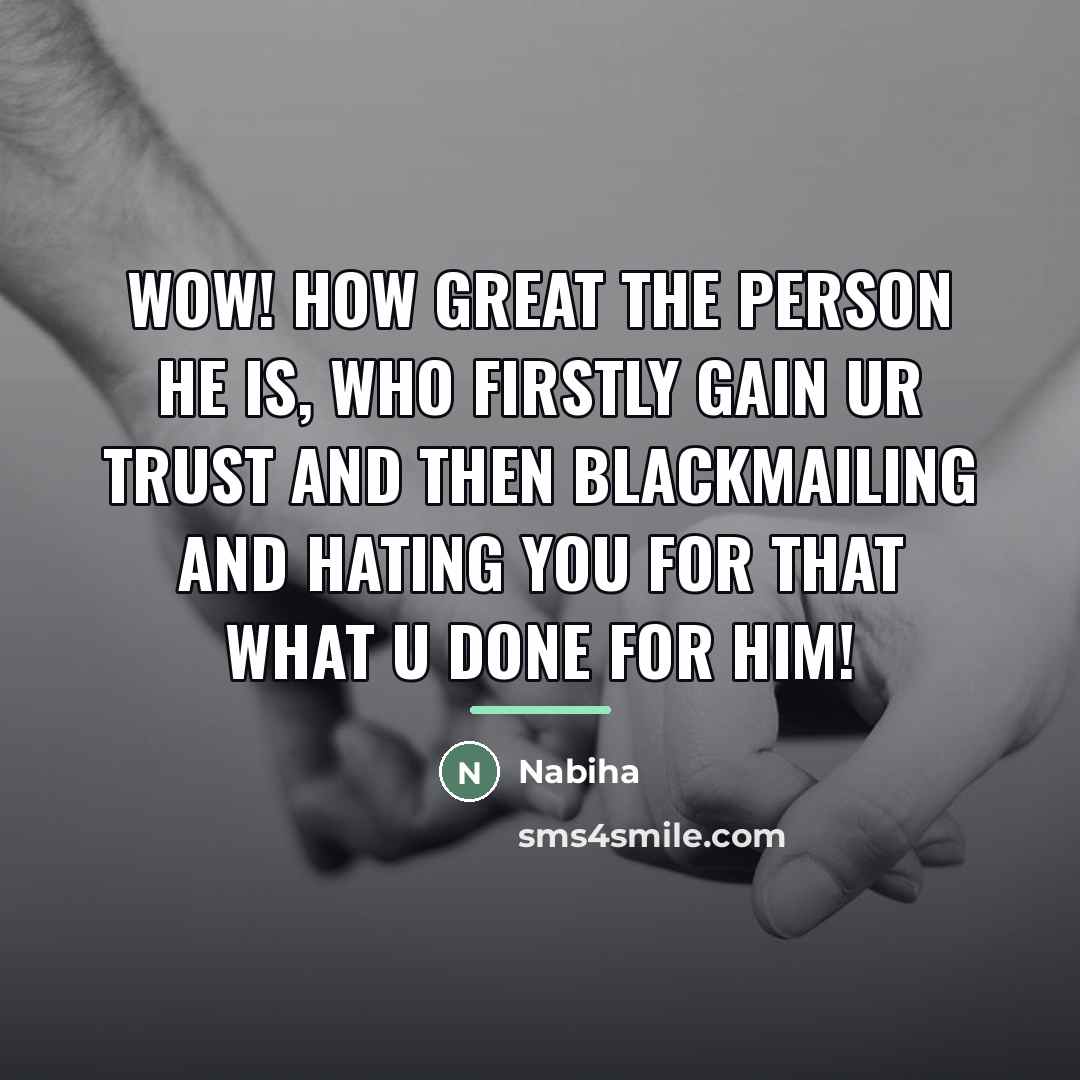 “Wow! how great the person he is, who firstly gain…” quote by Nabiha