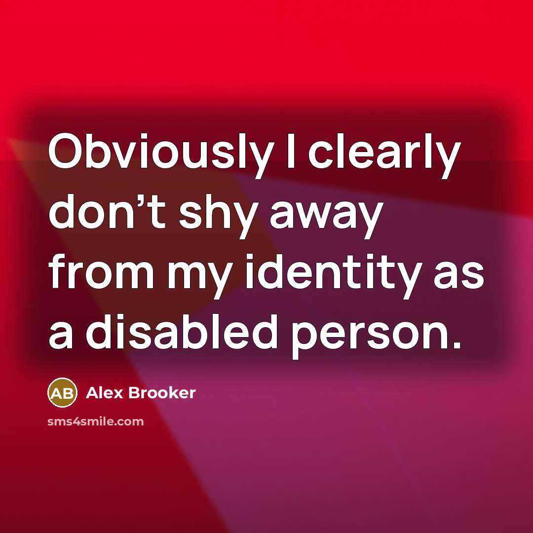 “Obviously I clearly don't shy away from my identity as…” quote by Alex Brooker