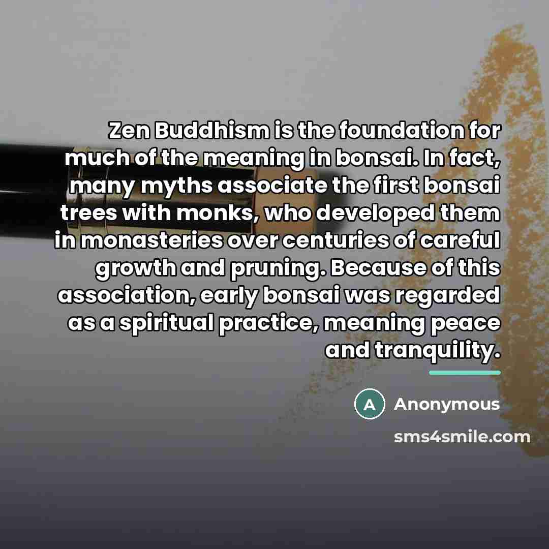 “Zen Buddhism is the foundation for much of the meaning…” quote by Anonymous