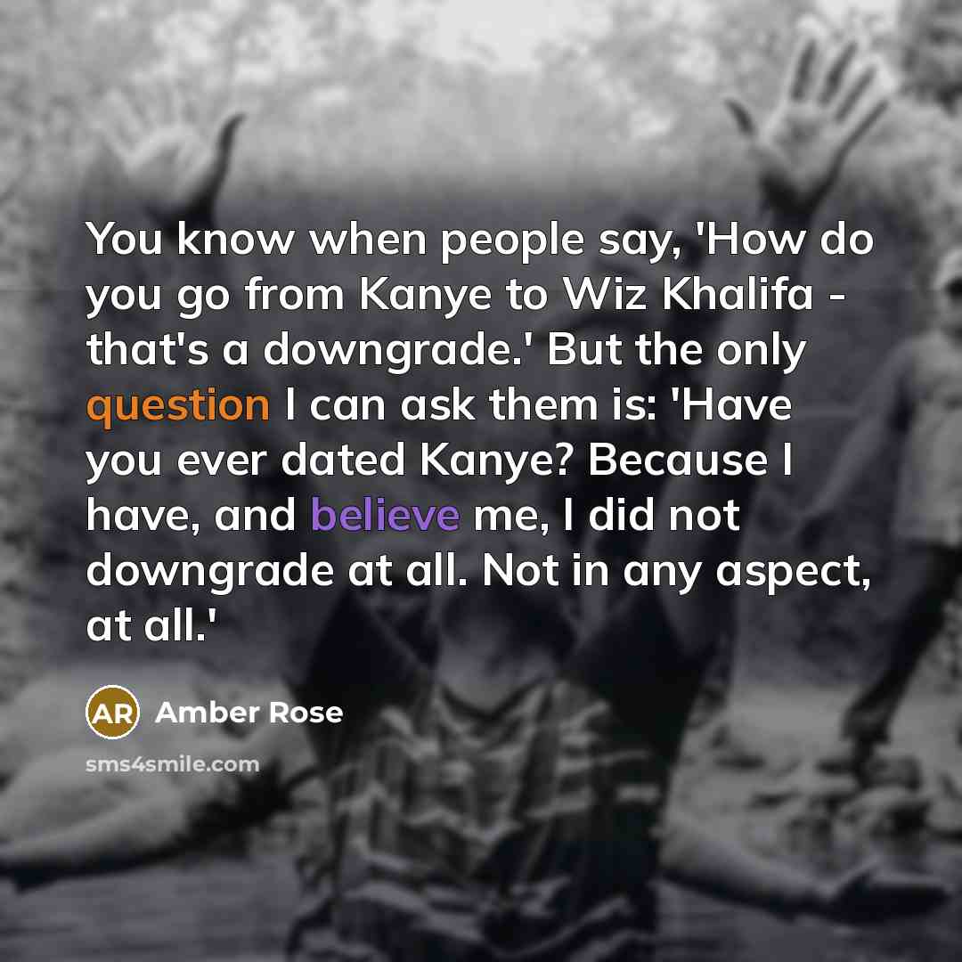 “You know when people say, 'How do you go from…” quote by Amber Rose
