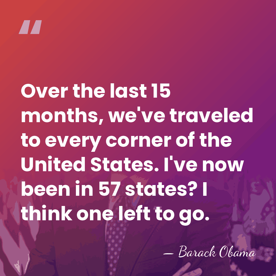 Over the last 15 months, we've traveled to every corner of the&hellip; - Barack Obama