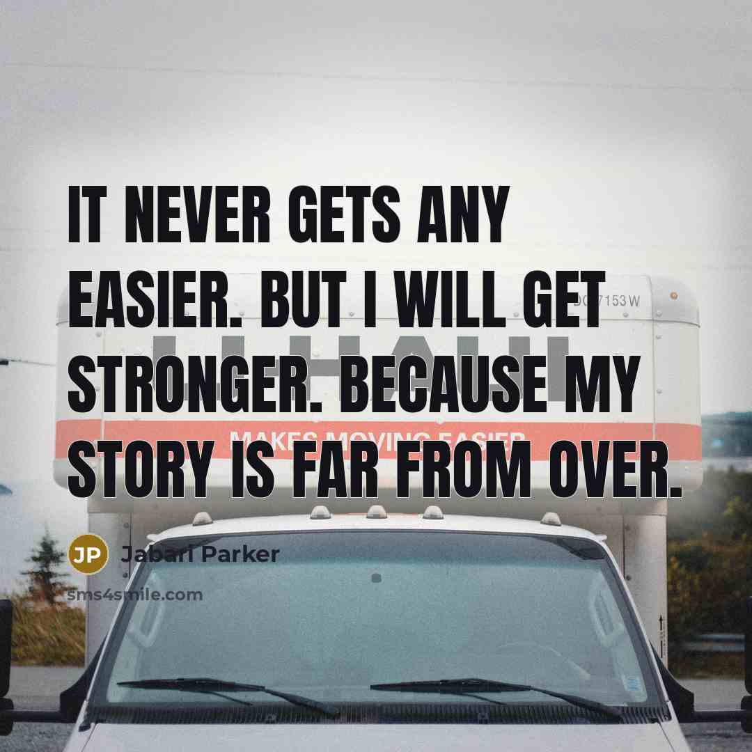 “It never gets any easier. But I will get stronger.…” quote by Jabari Parker