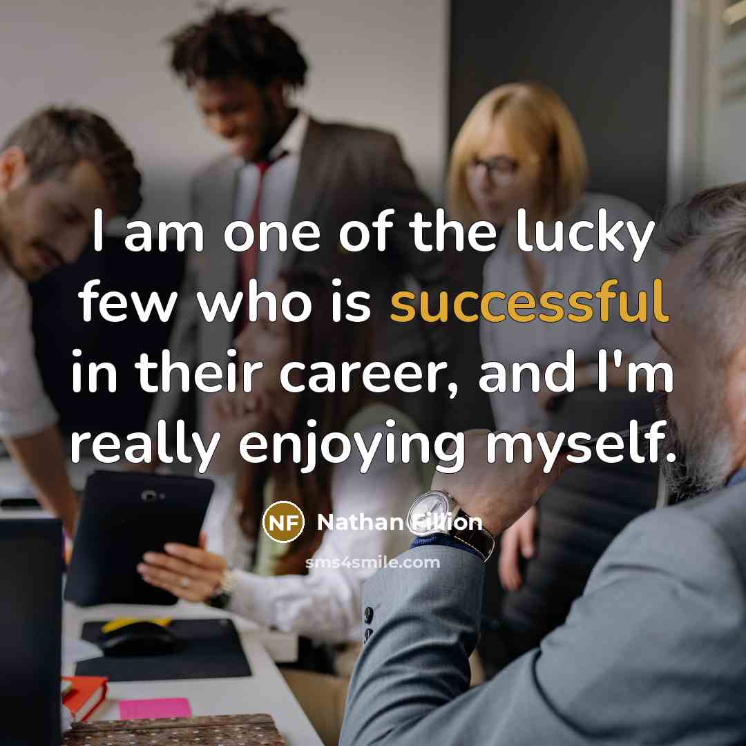 “I am one of the lucky few who is successful…” quote by Nathan Fillion
