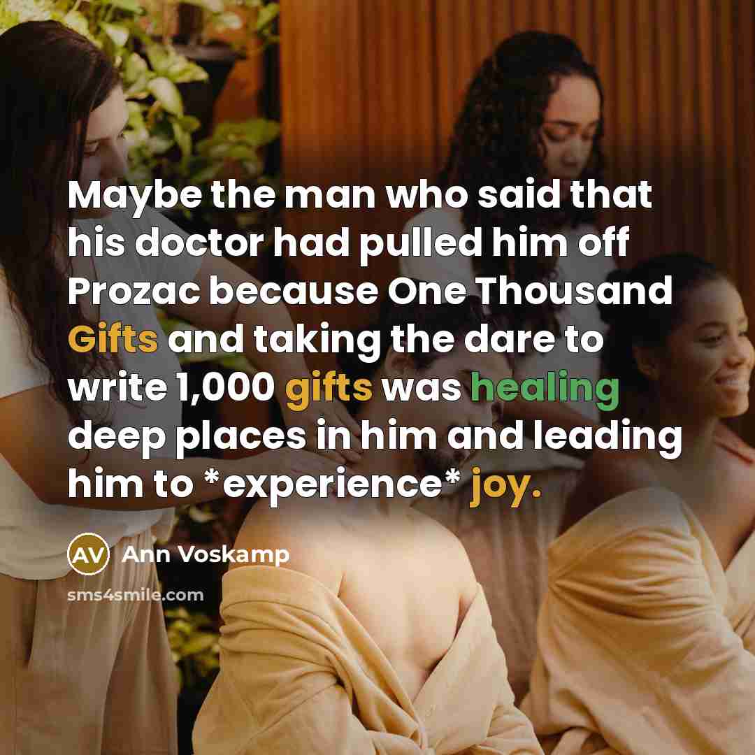 “Maybe the man who said that his doctor had pulled…” quote by Ann Voskamp