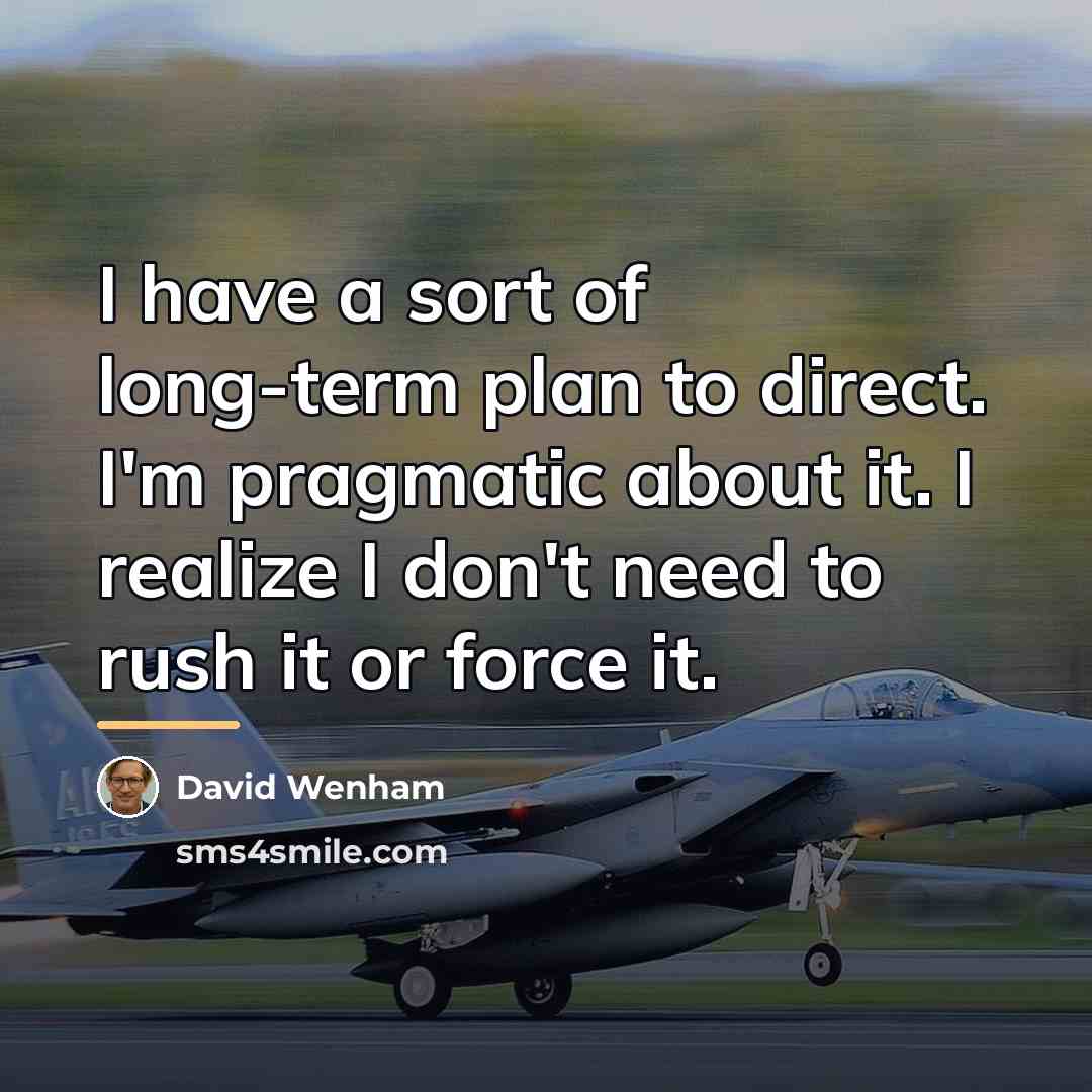 “I have a sort of long-term plan to direct. I'm…” quote by David Wenham