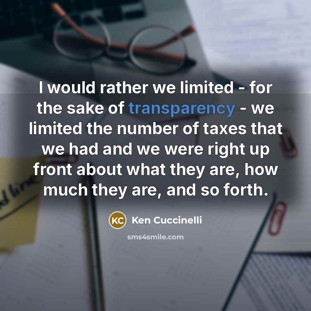 “I would rather we limited - for the sake of…” quote by Ken Cuccinelli