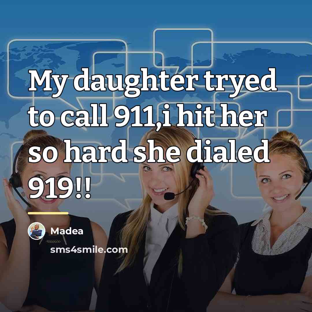 “My daughter tryed to call 911,i hit her so hard…” quote by Madea