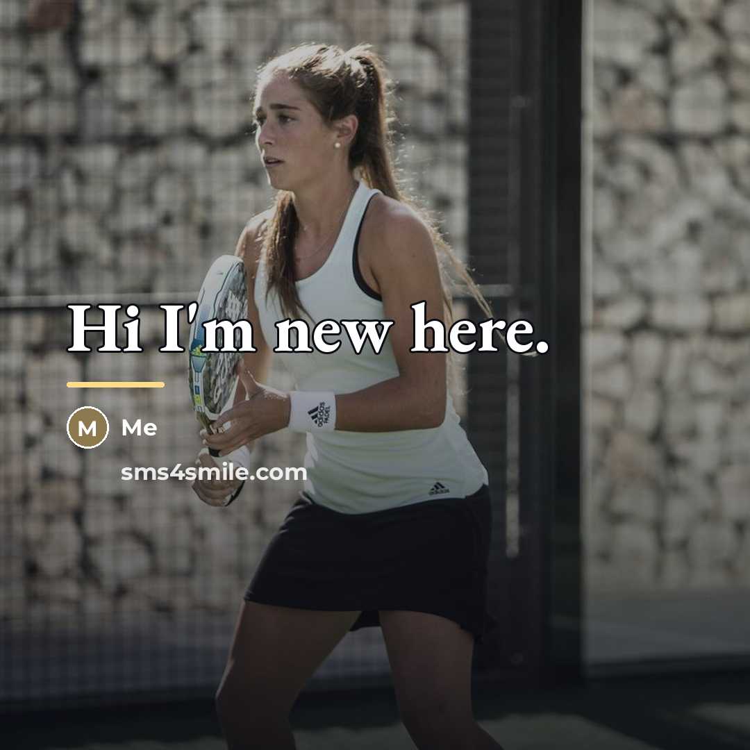 “Hi I'm new here.…” quote by Me