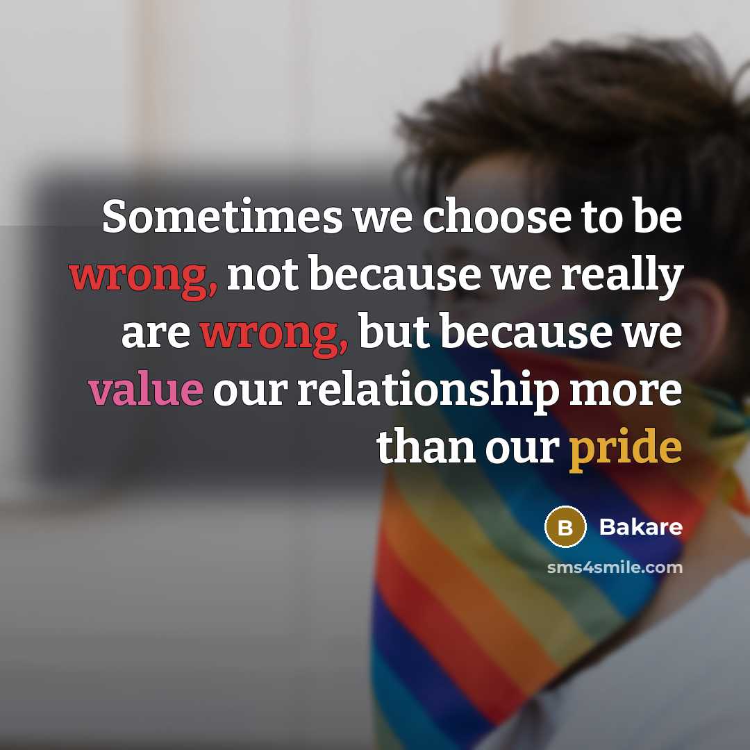 “Sometimes we choose to be wrong, not because we really…” quote by Bakare