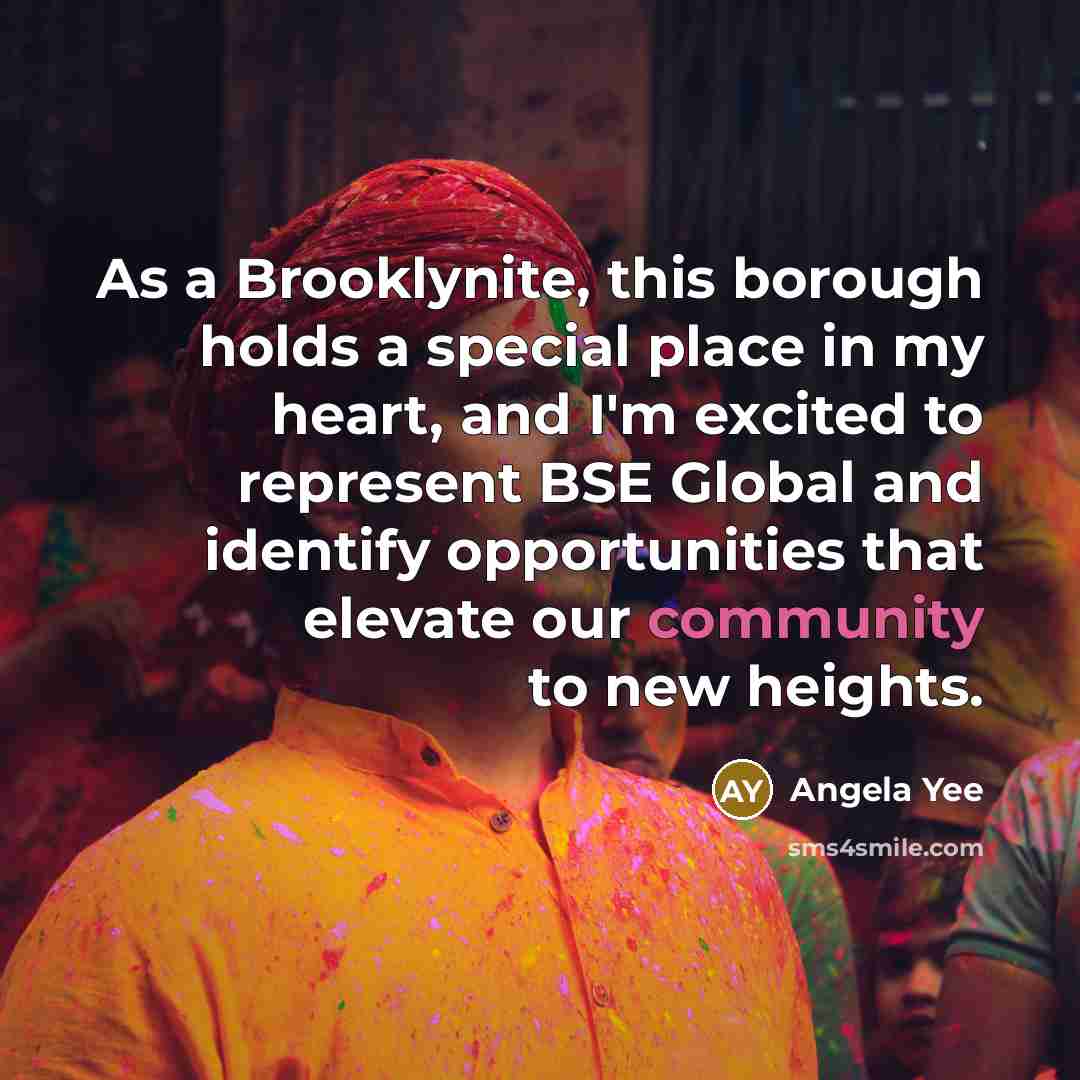 “As a Brooklynite, this borough holds a special place in…” quote by Angela Yee