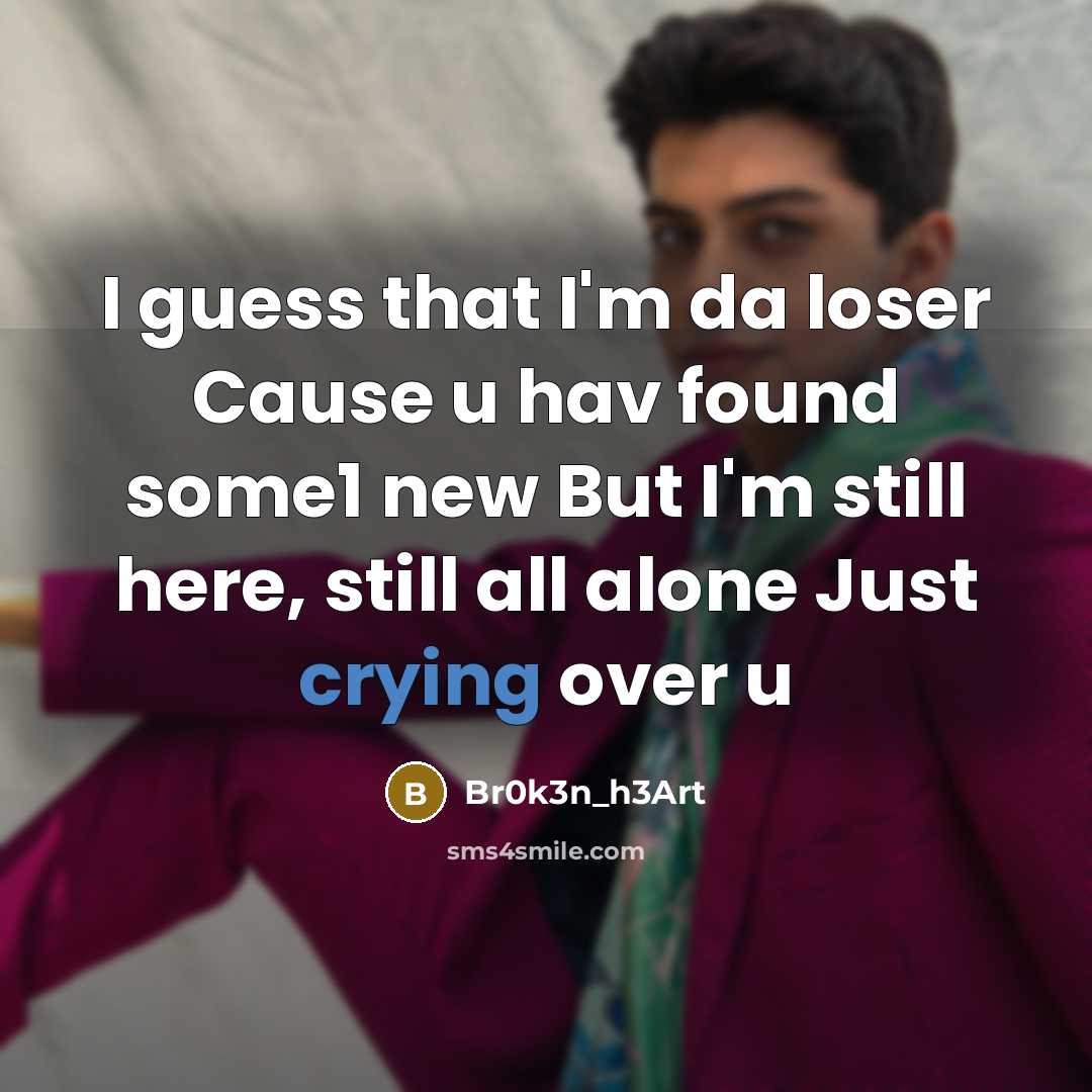 “I guess that I'm da loser Cause u hav found…” quote by Br0k3n_h3Art