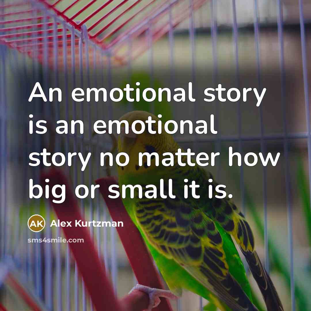 “An emotional story is an emotional story no matter how…” quote by Alex Kurtzman