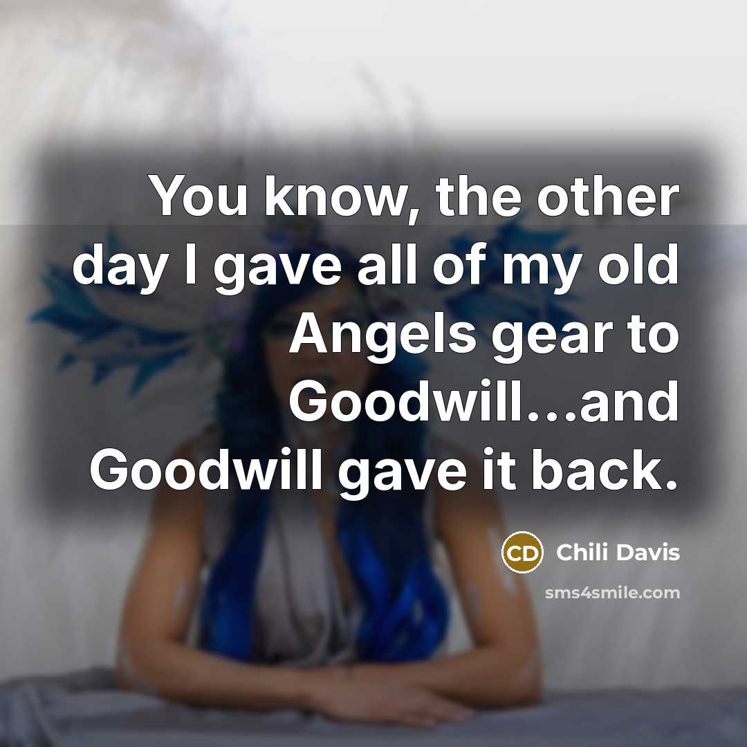 “You know, the other day I gave all of my…” quote by Chili Davis