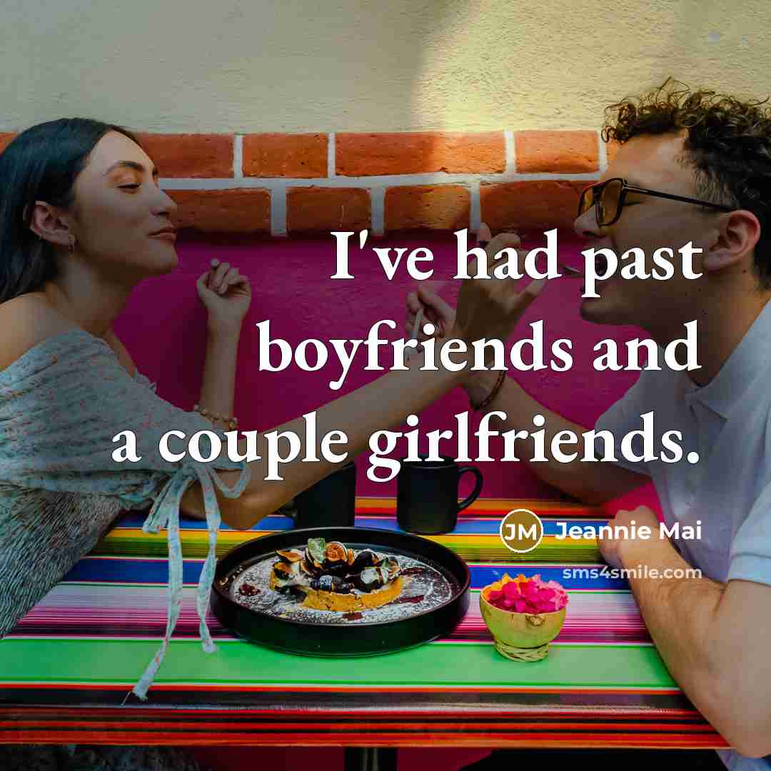 “I've had past boyfriends and a couple girlfriends.…” quote by Jeannie Mai