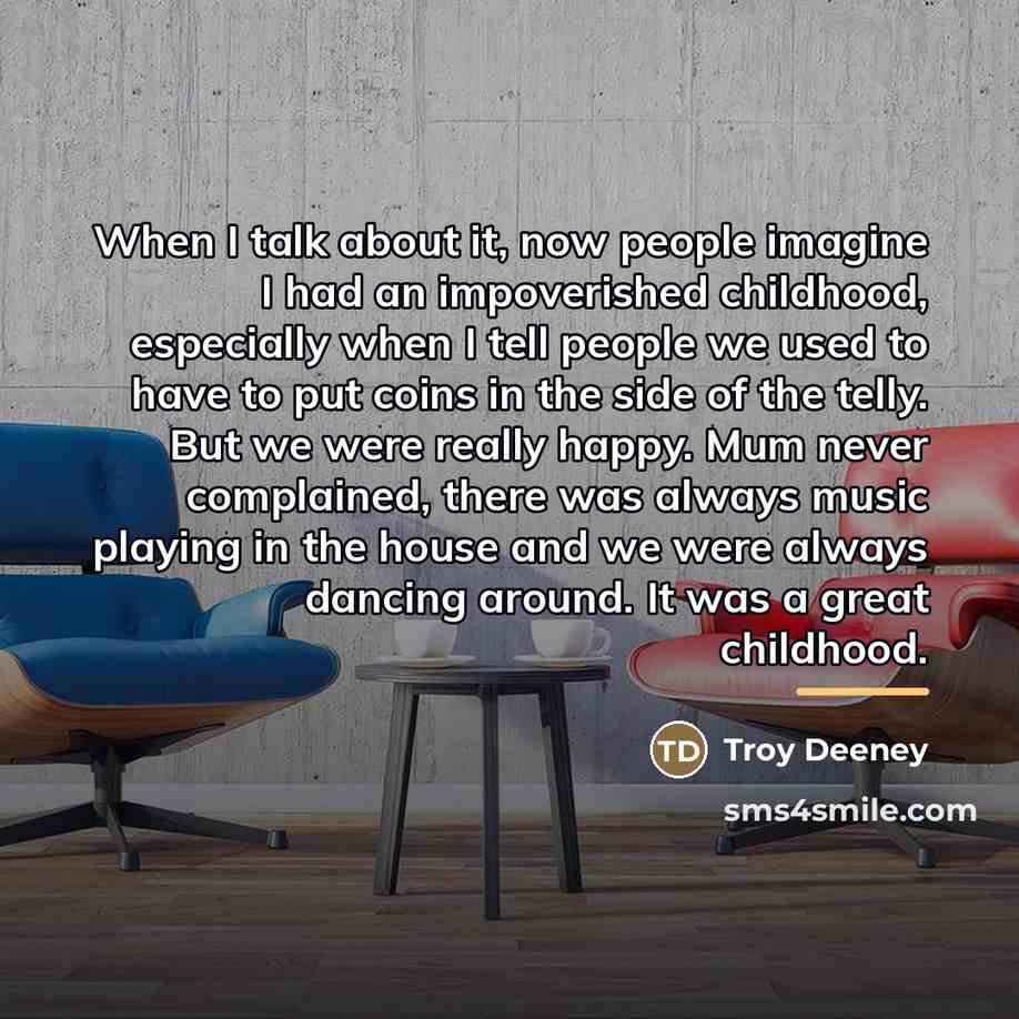 “When I talk about it, now people imagine I had…” quote by Troy Deeney