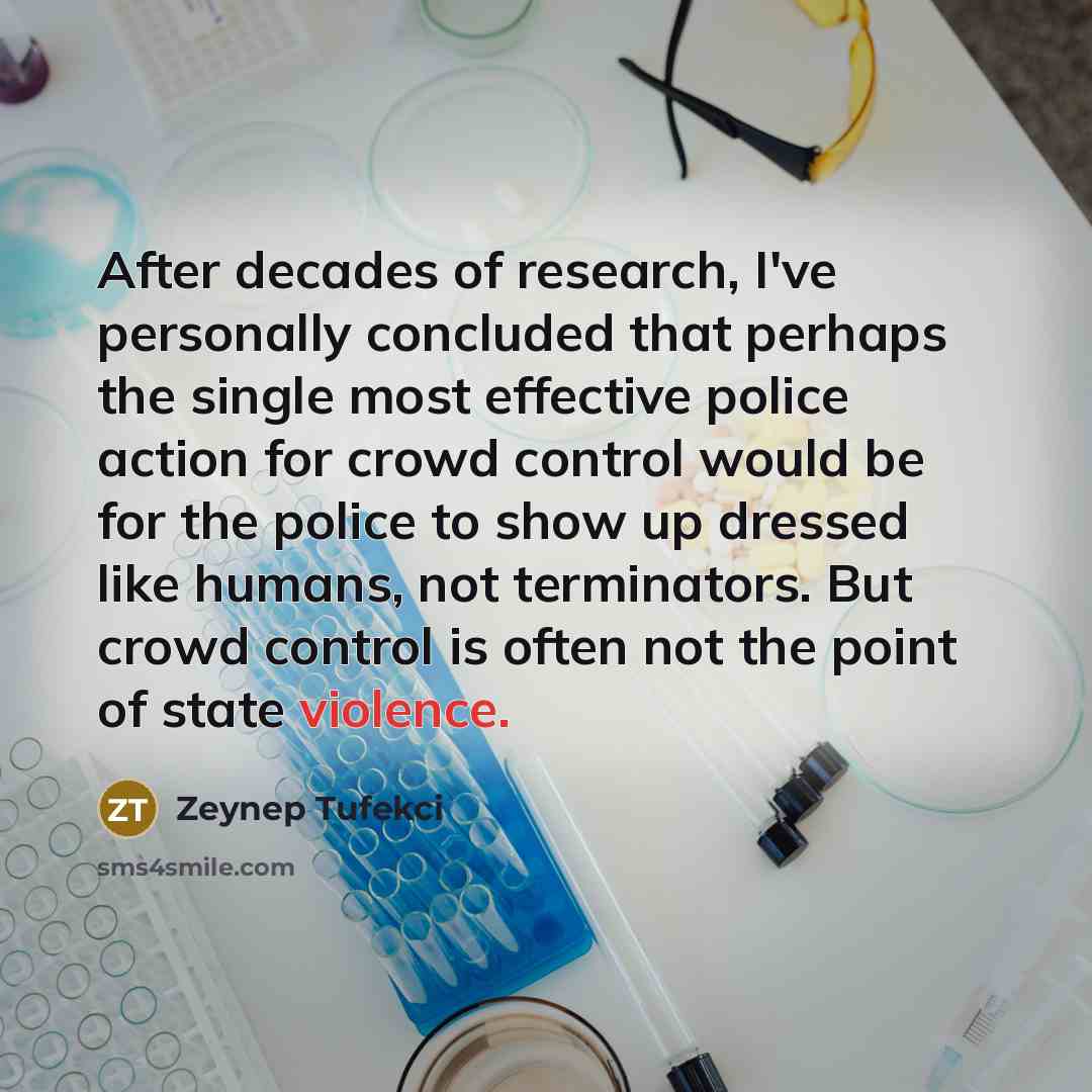 “After decades of research, I've personally concluded that perhaps the…” quote by Zeynep Tufekci