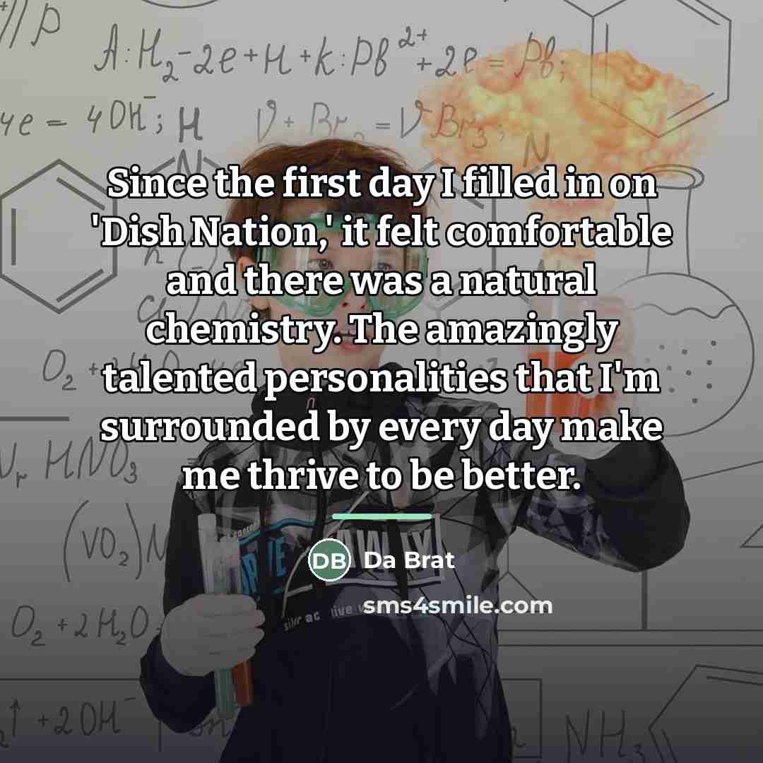 “Since the first day I filled in on 'Dish Nation,'…” quote by Da Brat