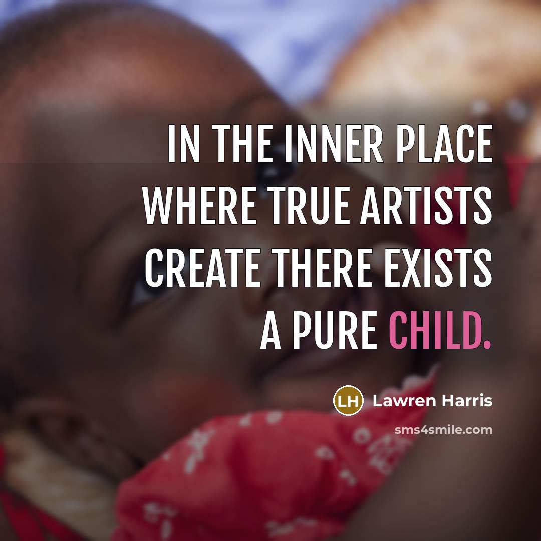 “In the inner place where true artists create there exists…” quote by Lawren Harris