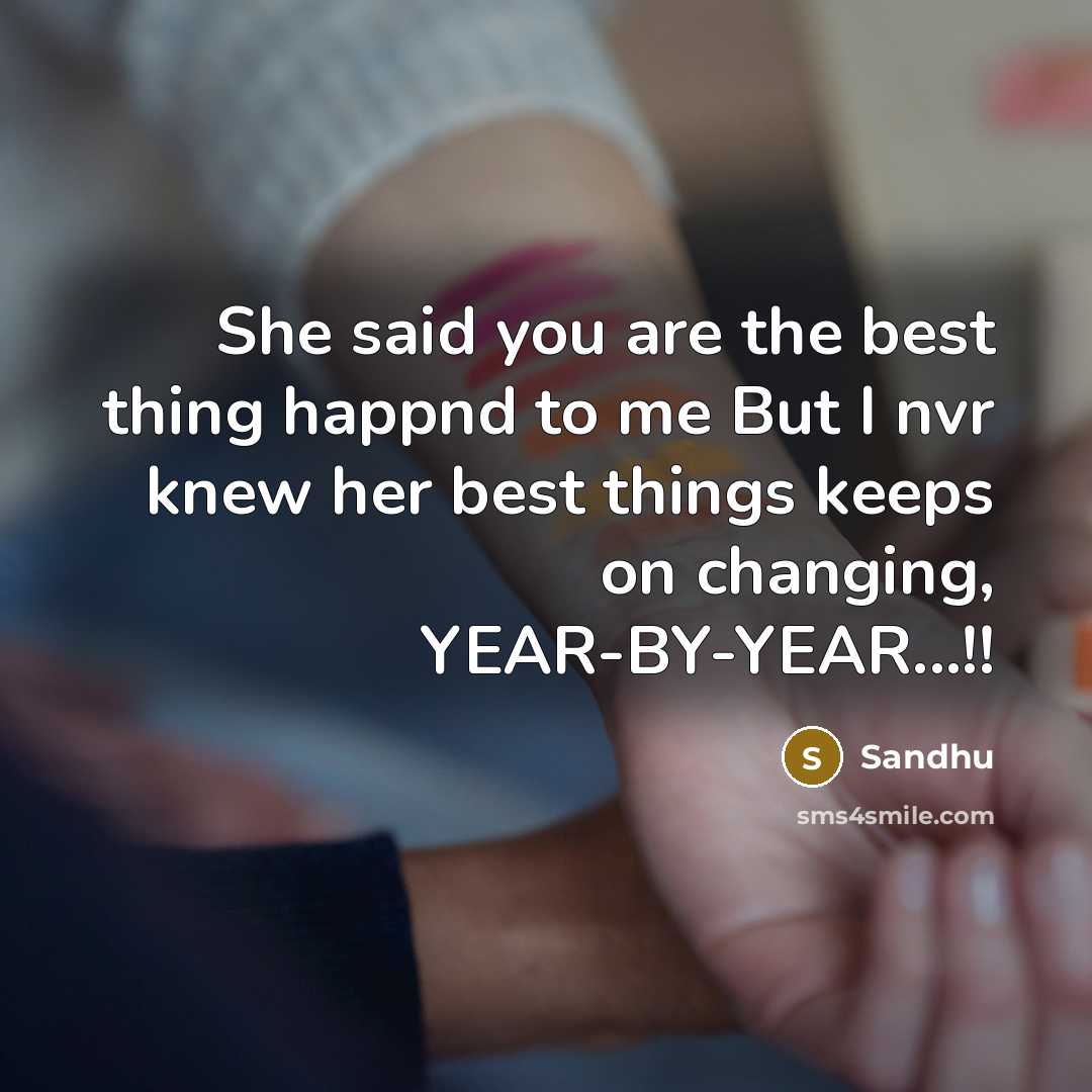 “She said you are the best thing happnd to me…” quote by Sandhu
