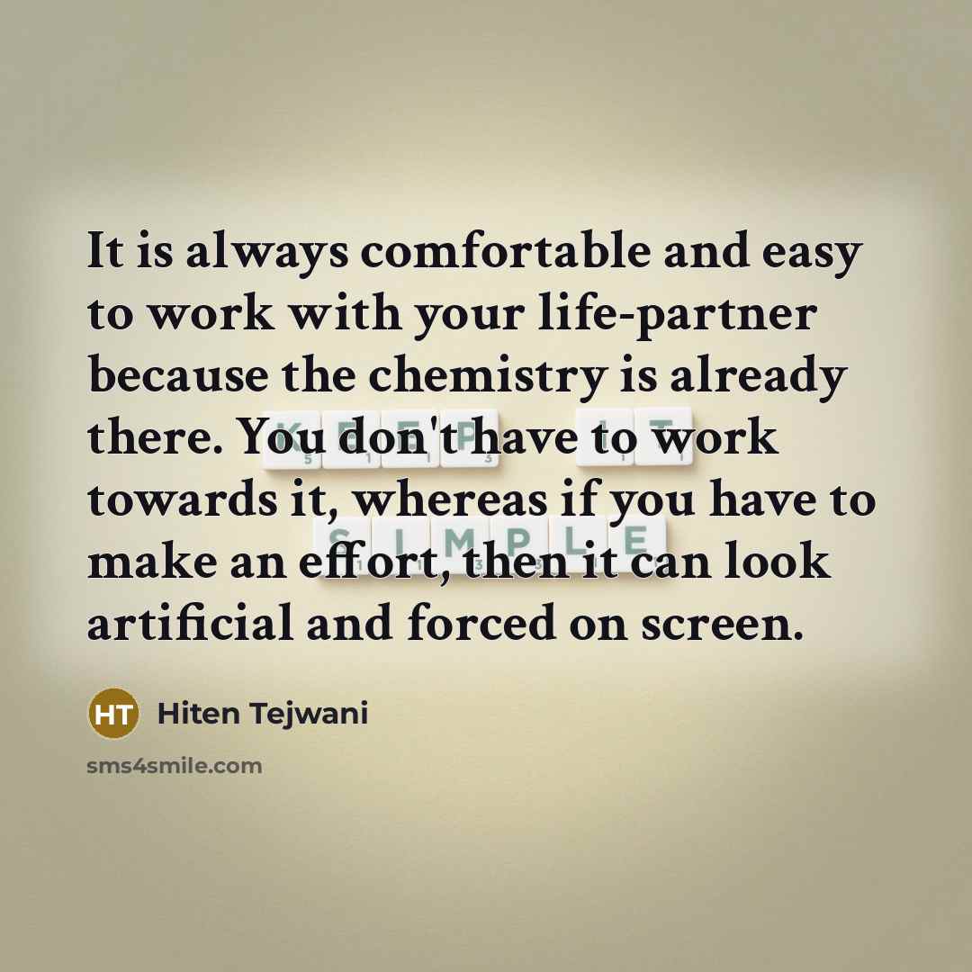 “It is always comfortable and easy to work with your…” quote by Hiten Tejwani