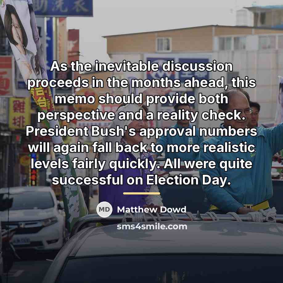 “As the inevitable discussion proceeds in the months ahead, this…” quote by Matthew Dowd
