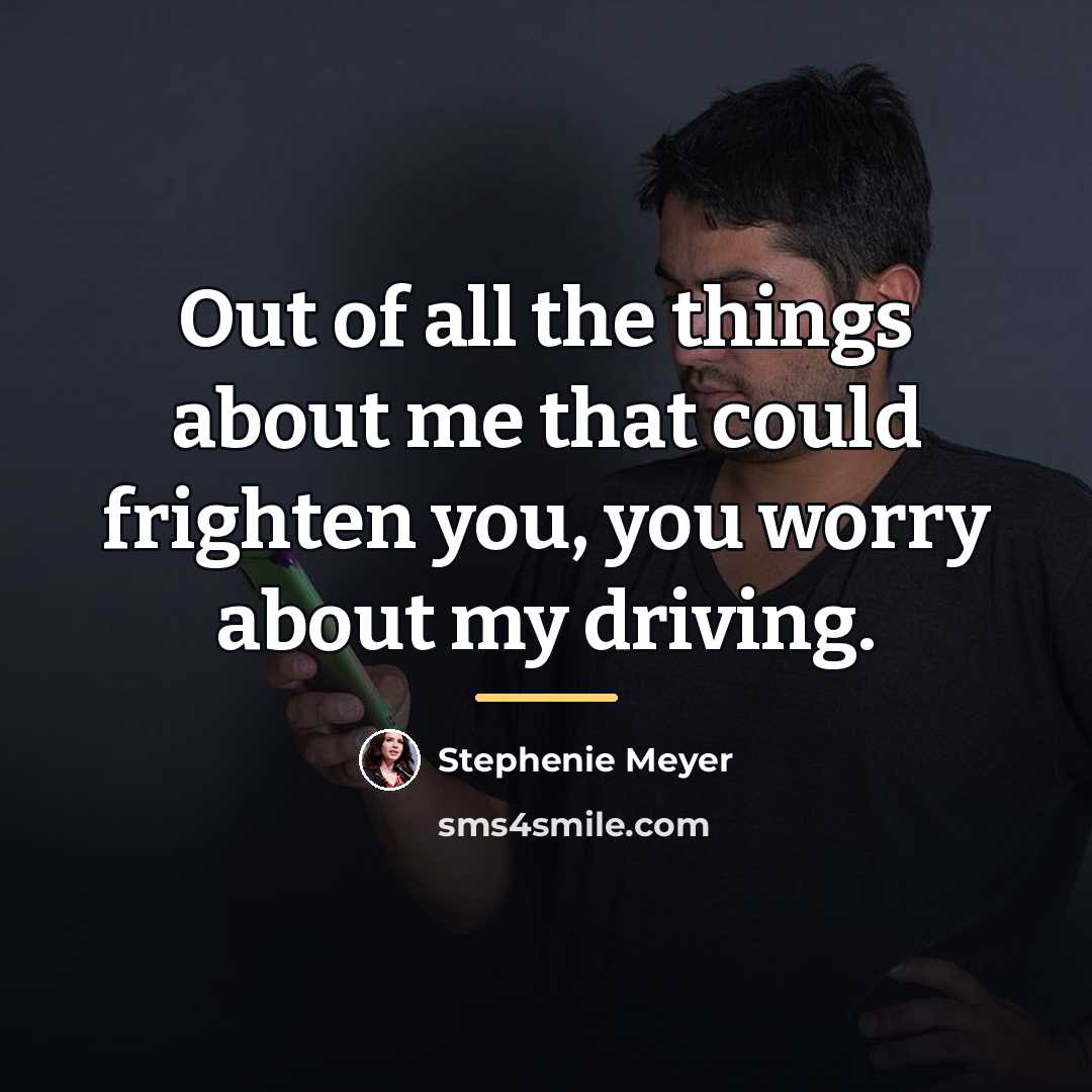 “Out of all the things about me that could frighten…” quote by Stephenie Meyer