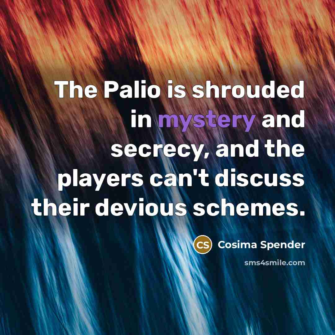 “The Palio is shrouded in mystery and secrecy, and the…” quote by Cosima Spender