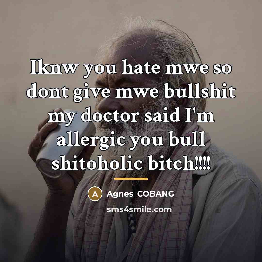 “Iknw you hate mwe so dont give mwe bullshit my…” quote by Agnes_COBANG