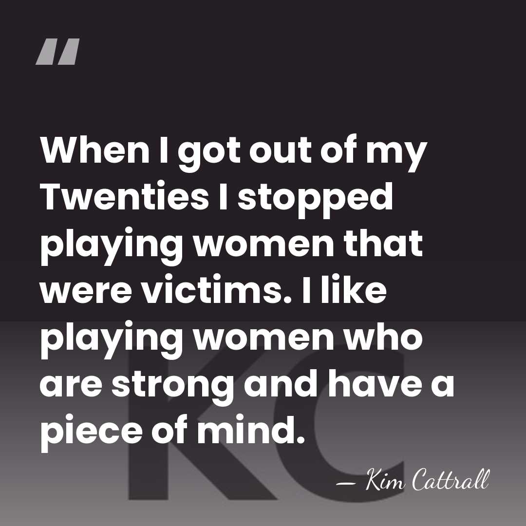 When I got out of my Twenties I stopped playing women that&hellip; - Kim Cattrall