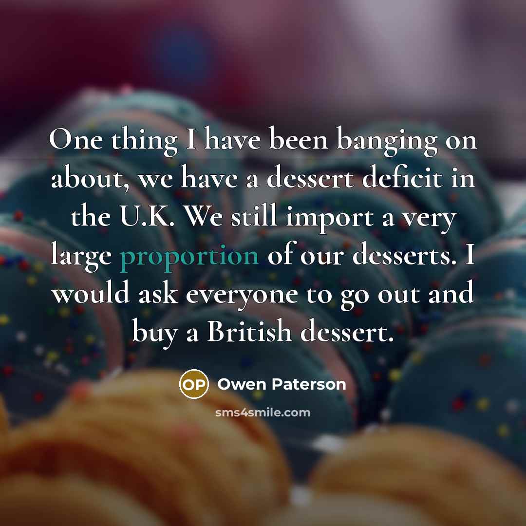 “One thing I have been banging on about, we have…” quote by Owen Paterson