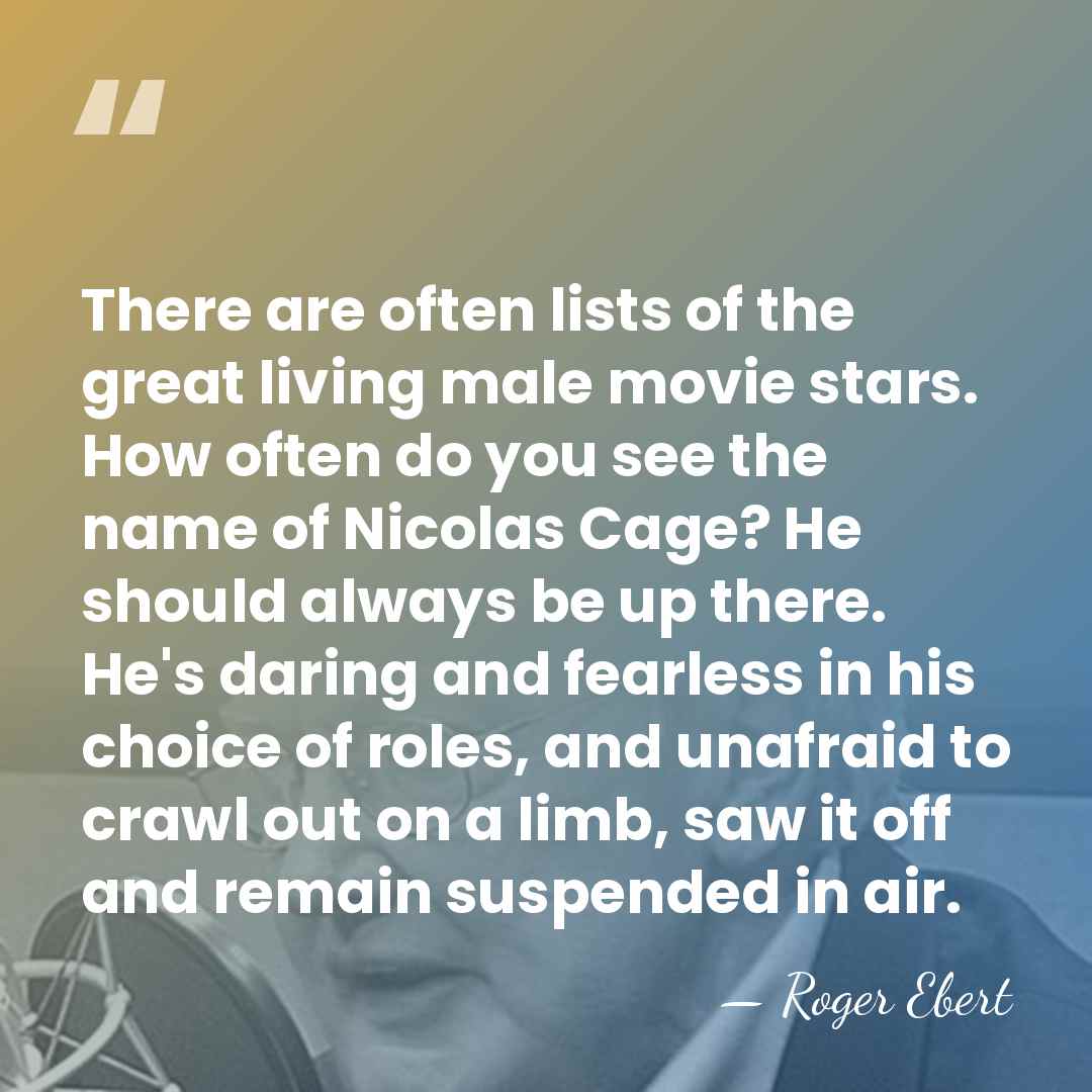 There are often lists of the great living male movie stars. How&hellip; - Roger Ebert