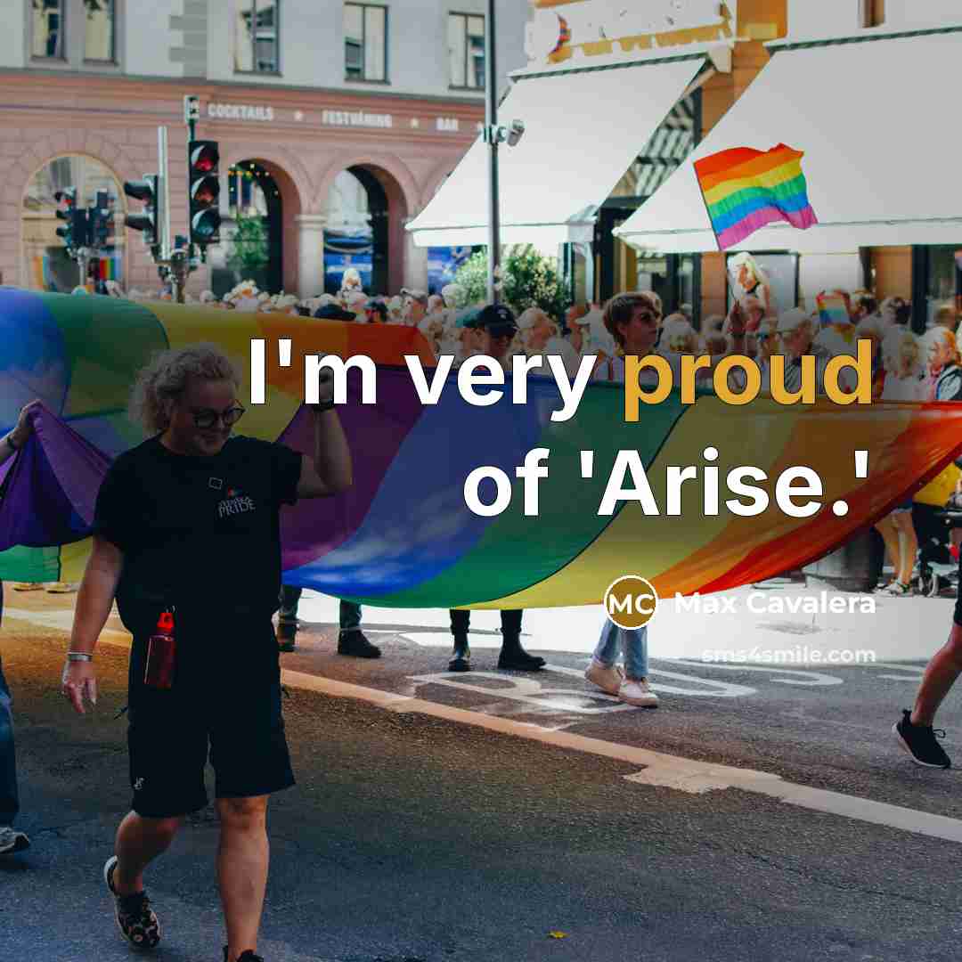 “I'm very proud of 'Arise.'…” quote by Max Cavalera
