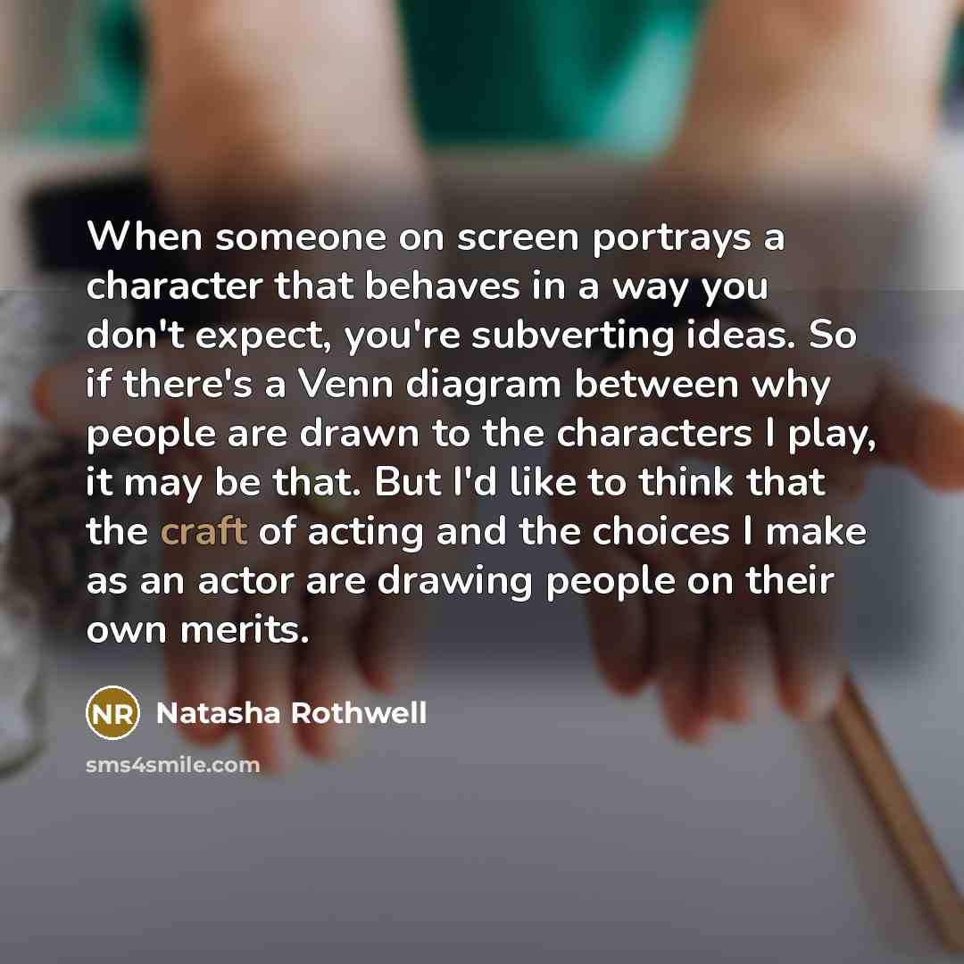 “When someone on screen portrays a character that behaves in…” quote by Natasha Rothwell