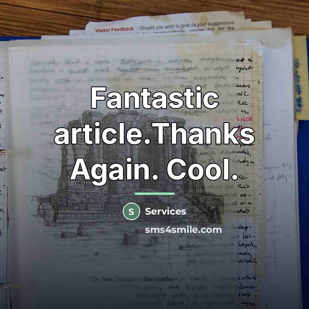 “Fantastic article.Thanks Again. Cool.…” quote by Services