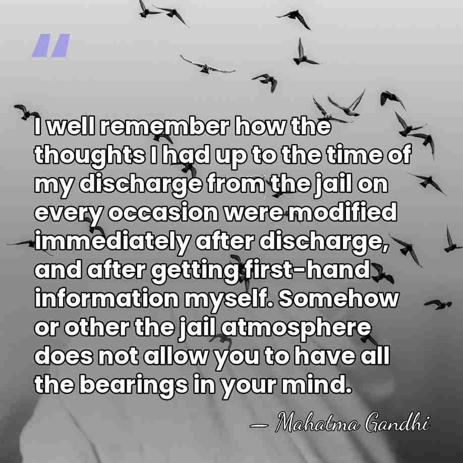 I well remember how the thoughts I had up to the time&hellip; - Mahatma Gandhi