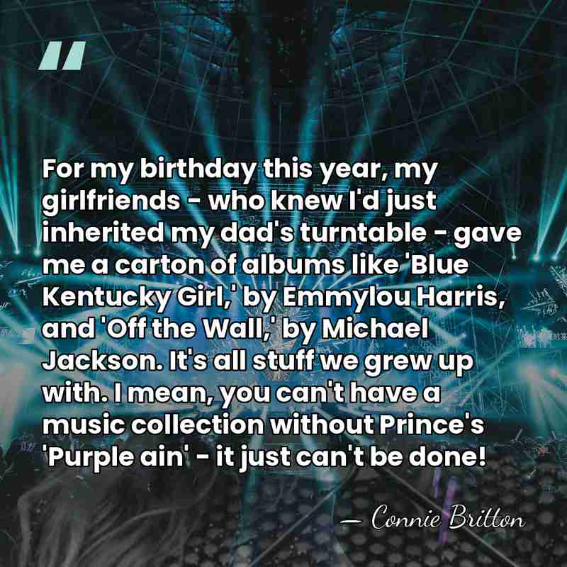 For my birthday this year, my girlfriends - who knew I'd just&hellip; - Connie Britton