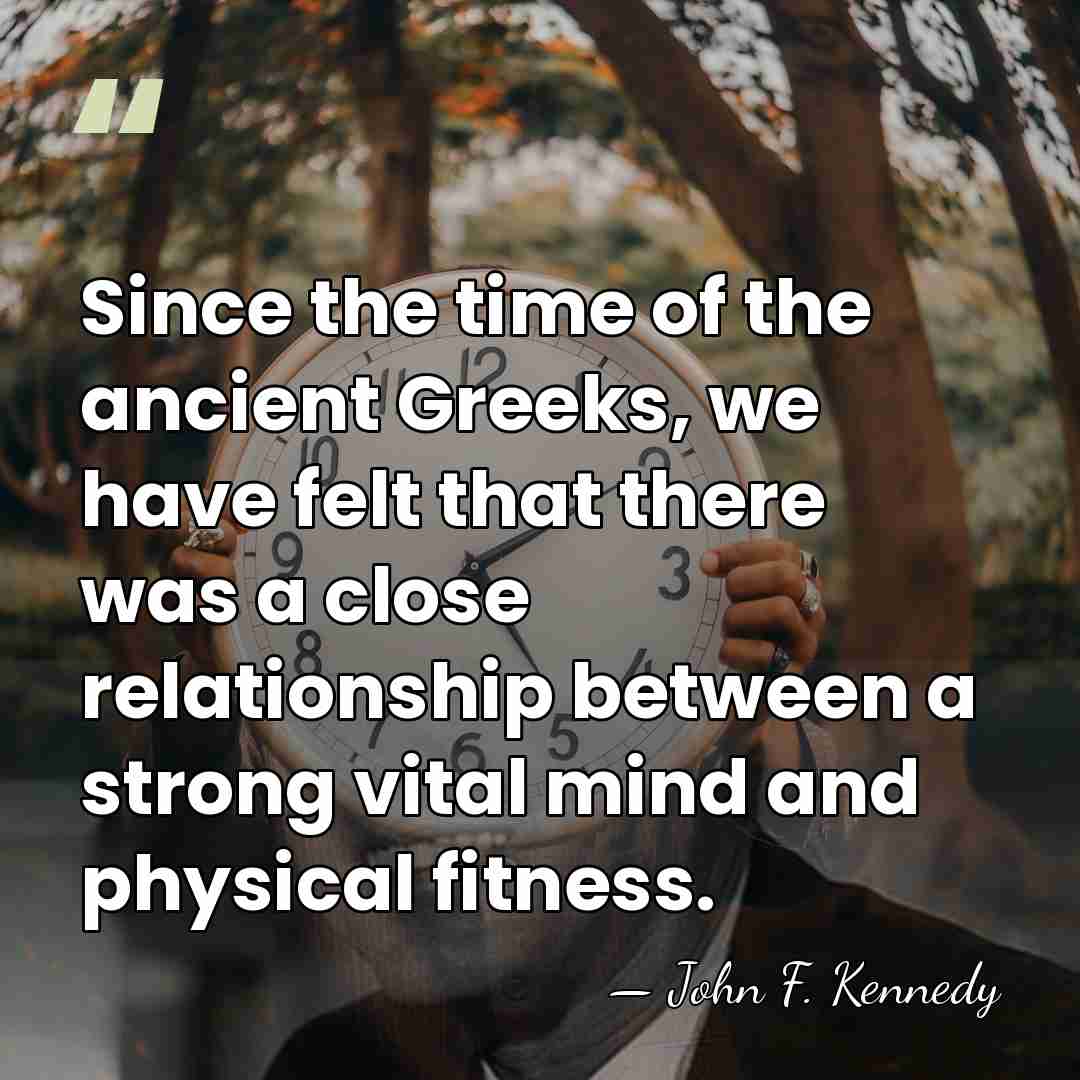 Since the time of the ancient Greeks, we have felt that there&hellip; - John F. Kennedy