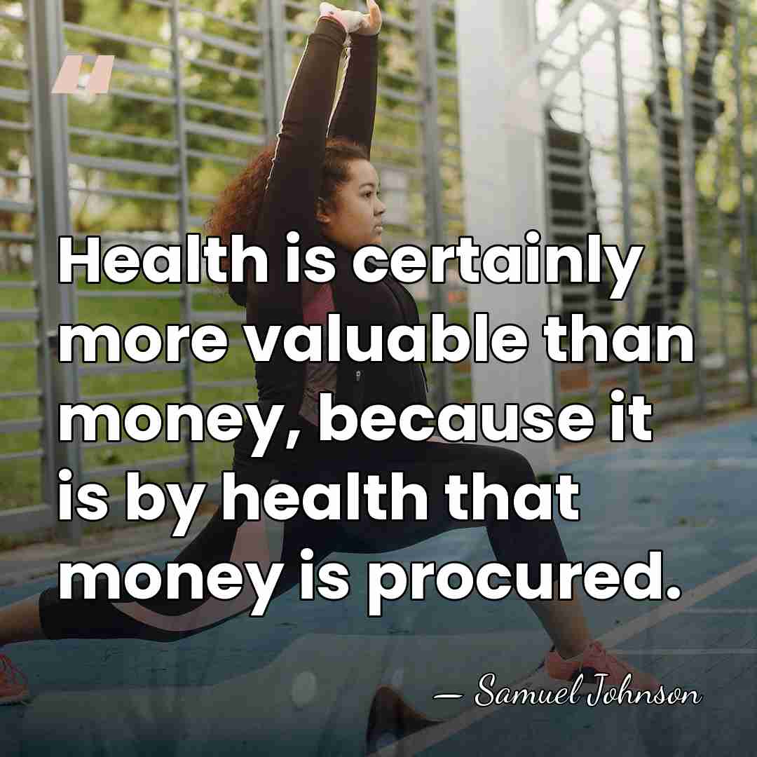 Health is certainly more valuable than money, because it is by health&hellip; - Samuel Johnson