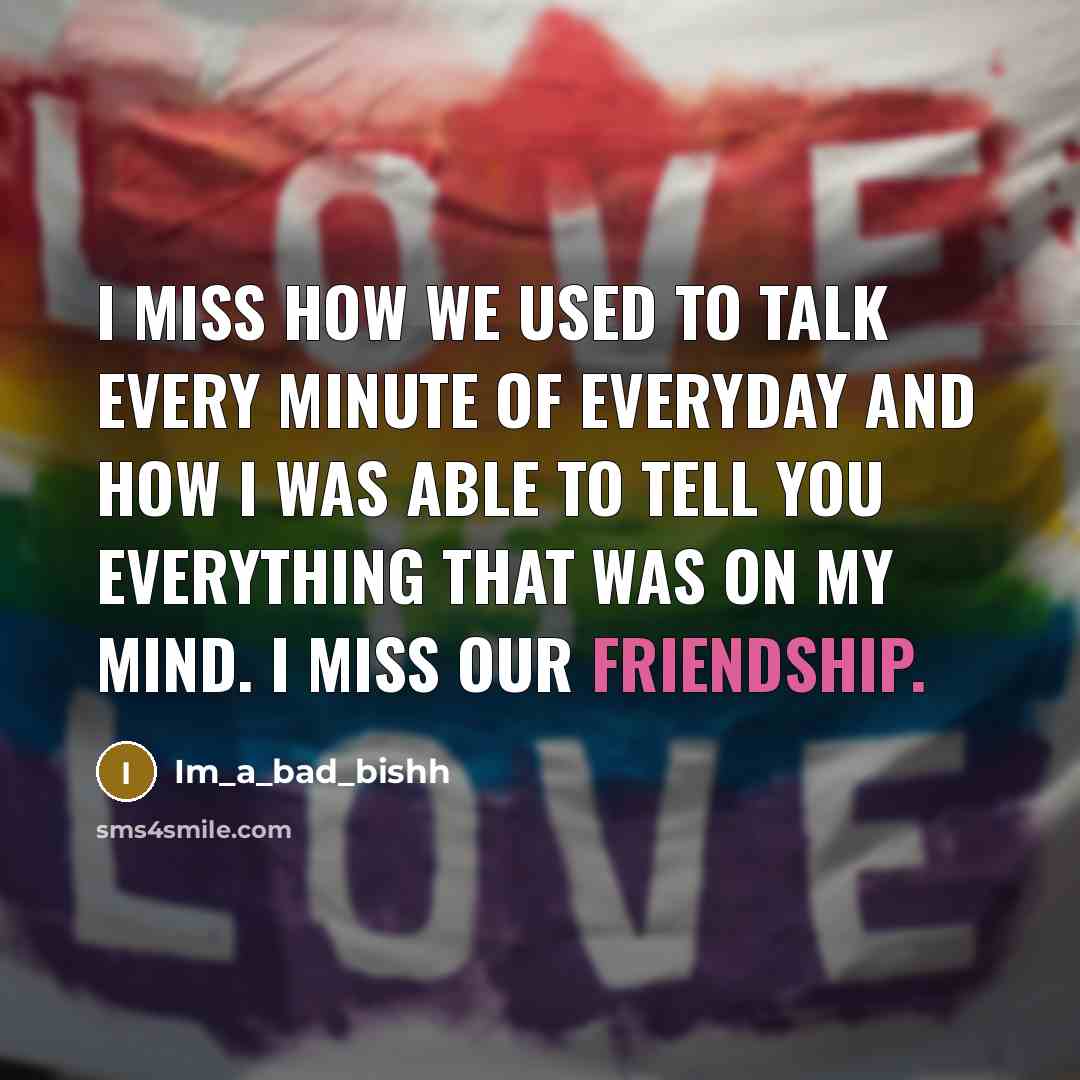 “I miss how we used to talk every minute of…” quote by Im_a_bad_bishh