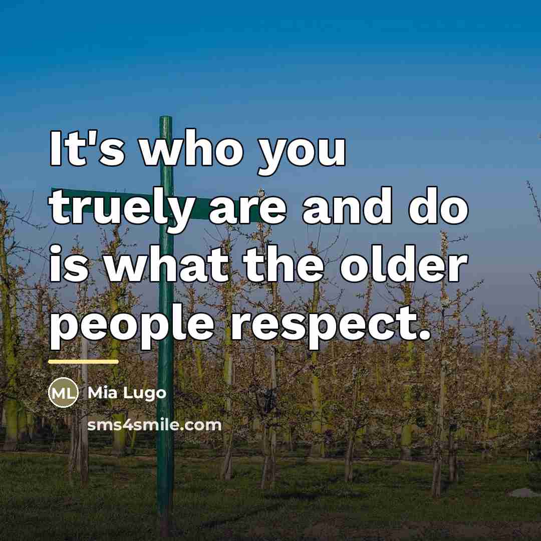 “It's who you truely are and do is what the…” quote by Mia Lugo