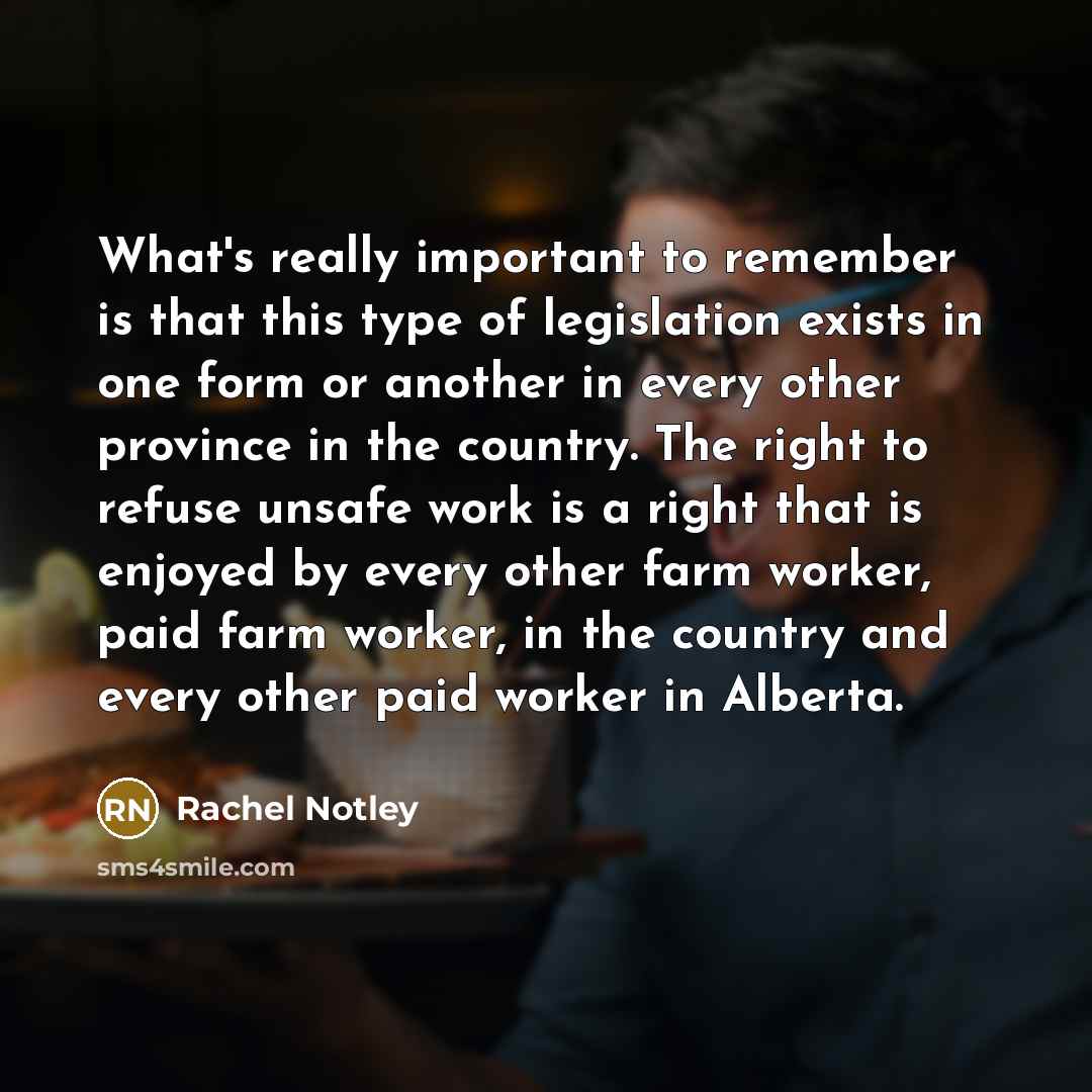 “What's really important to remember is that this type of…” quote by Rachel Notley