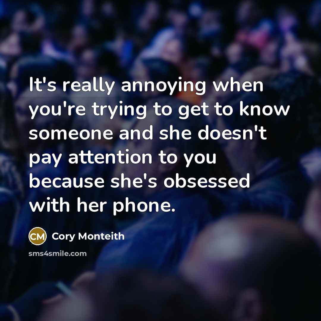 “It's really annoying when you're trying to get to know…” quote by Cory Monteith